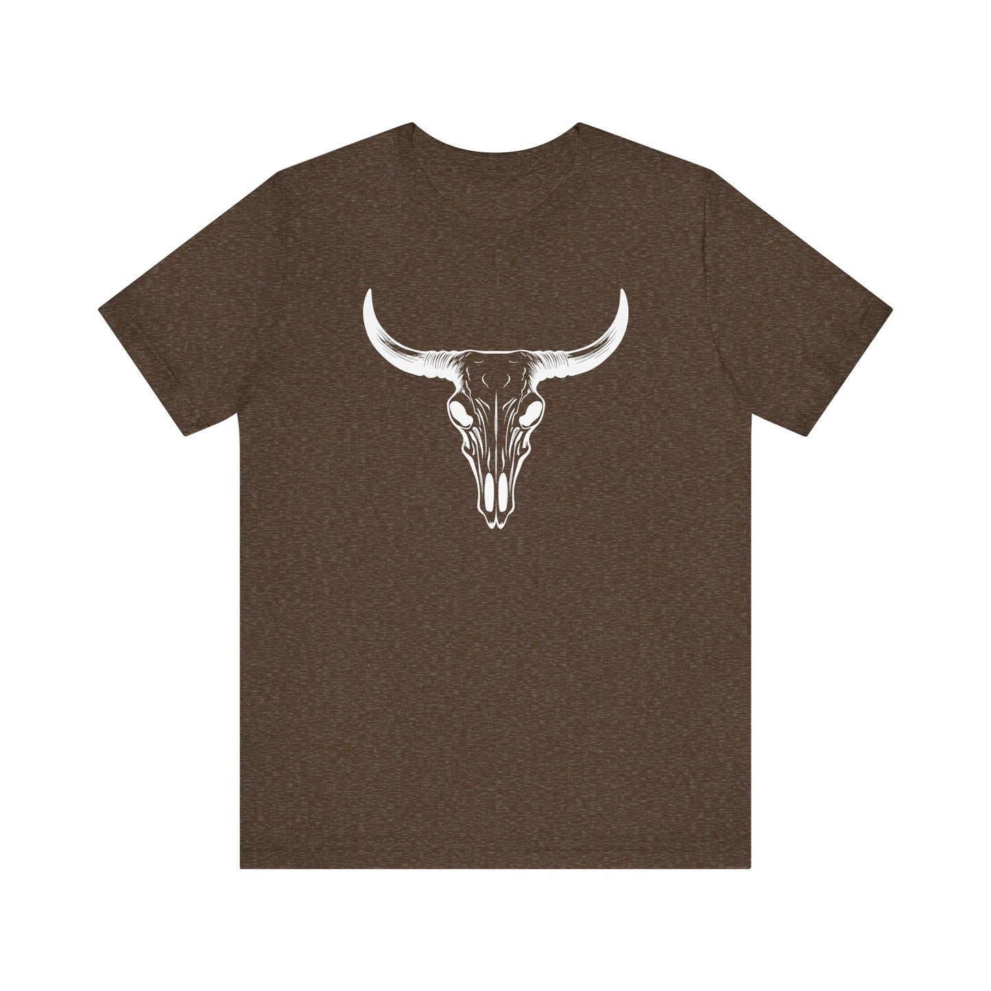 Bull Skull T-Shirt – Vintage Western Cowboy Tee | Country Rodeo Shirt for Men & Women