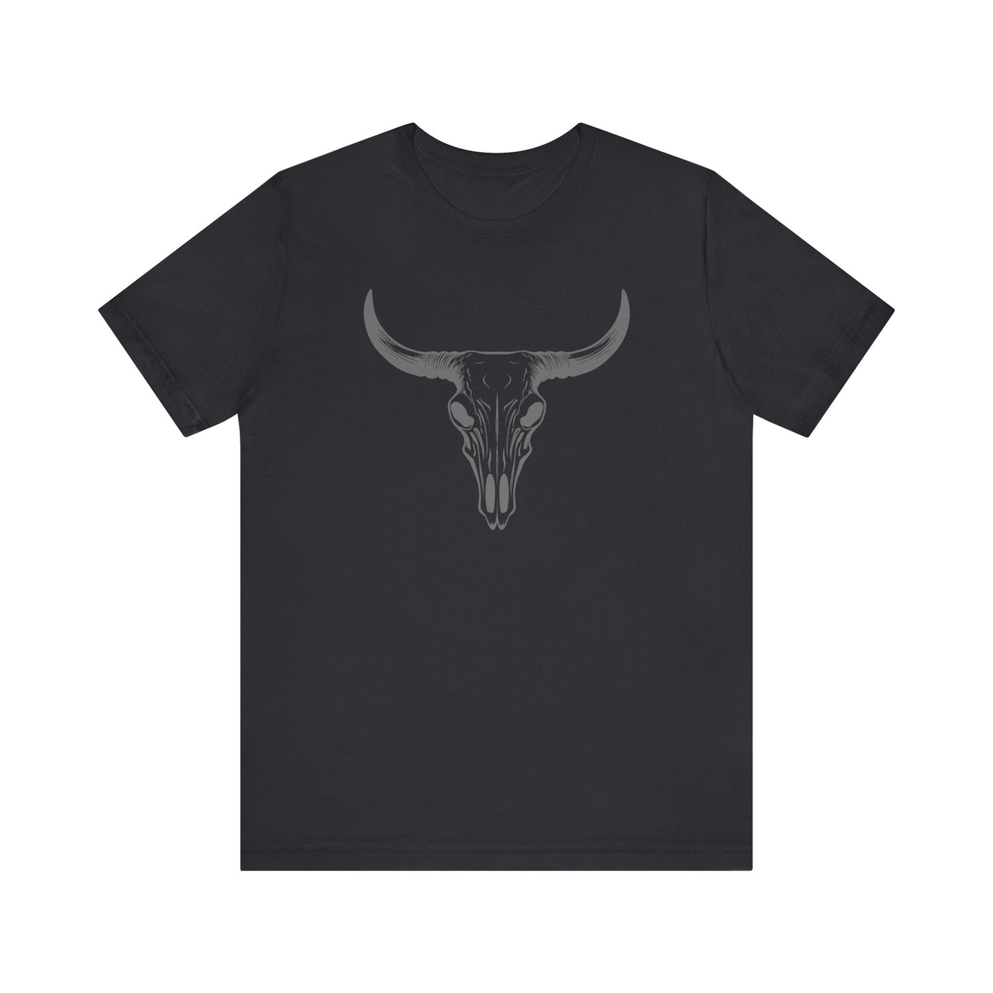 Bull Skull T-Shirt – Vintage Western Cowboy Tee | Country Rodeo Shirt for Men & Women