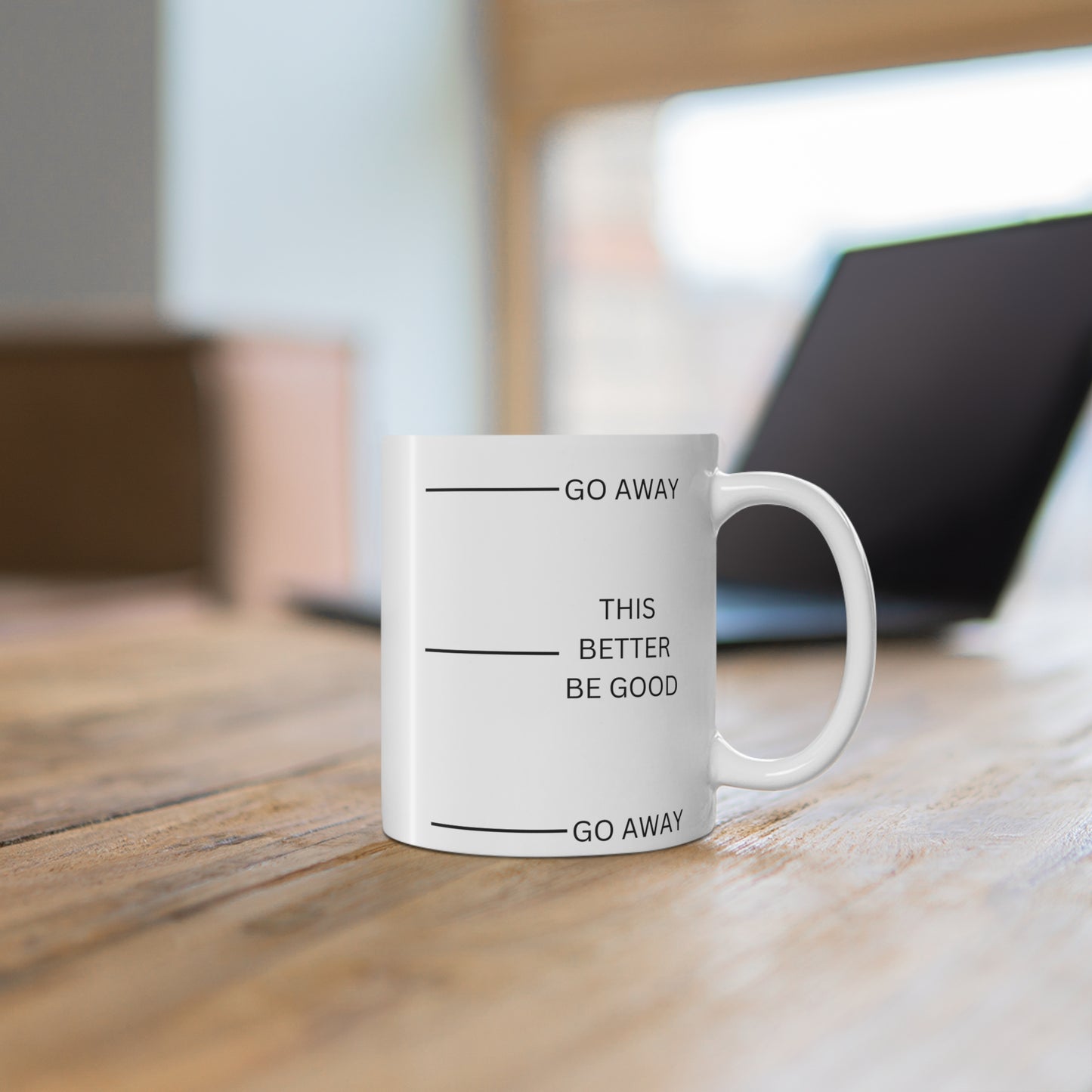 Go Away Mug 11oz